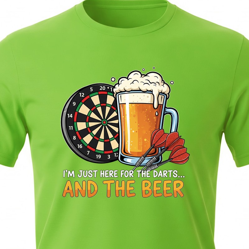 Tričko Šipky - Darts and Beer