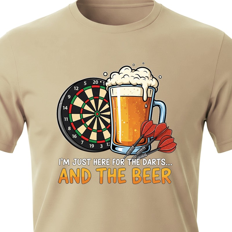 Tričko Šipky - Darts and Beer