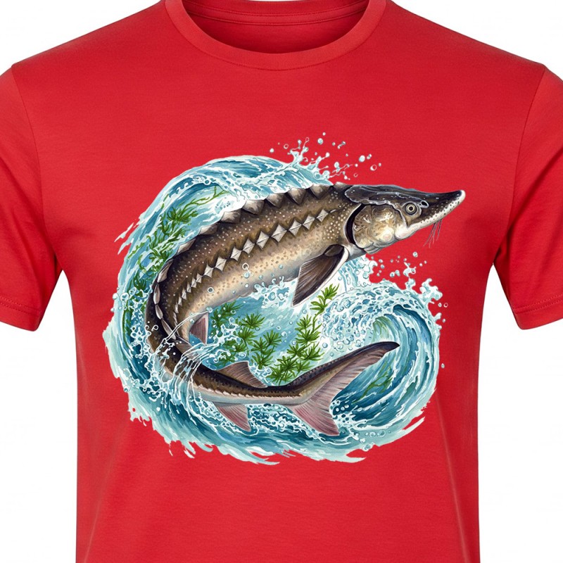 Rybářské tričko Jeseter