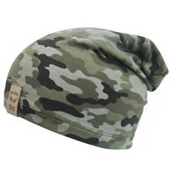 Maskáčová čiapka Beanie WINGS 98