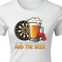Dámské tričko Šipky - Darts and Beer