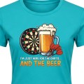 Dámské tričko Šipky - Darts and Beer