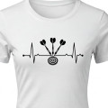 Tričko EKG Šipky dámské