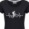 Tričko EKG kolo dámské