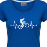 Tričko EKG kolo dámské