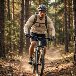 Tričko EKG kolo dlouhý rukáv