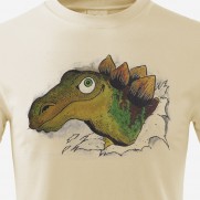 Tričko Dinosauři dětské - Stegosaurus